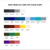 tank top color chart - Cbum Cbum Merch