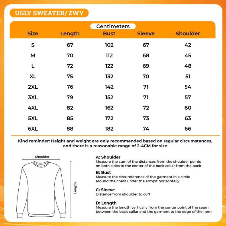 3D UGLY SWEATER - Cbum Cbum